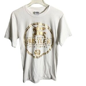 Men’s Pro Athletic Hustler White T-Shirt Size Small!